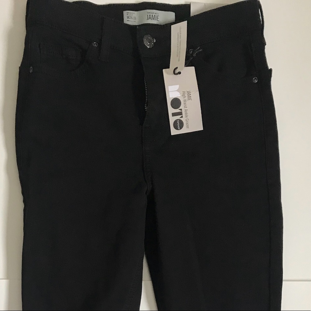 Topshop Jamie High Waist Ankle Grazer